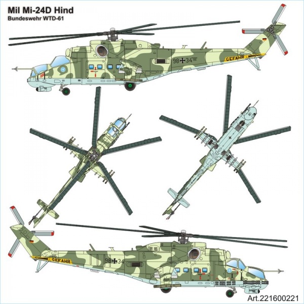 MIL MI-24P Hind attack helicopter of German Bundeswehr WTD-61<br /><a href='images/pictures/ETH_Arsenal/221600221.jpg' target='_blank'>Full size image</a>